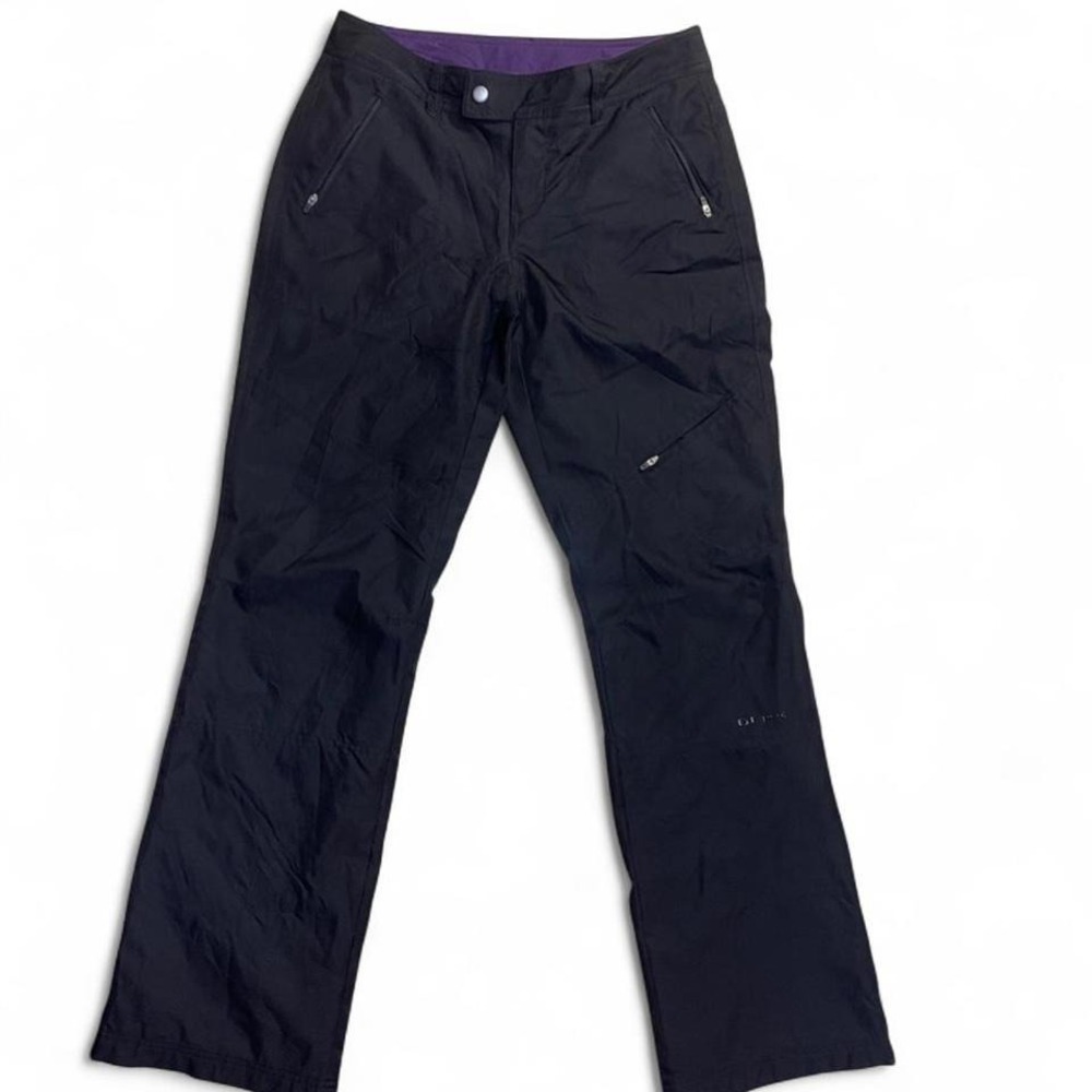 Eddie Bauer Black & Purple Active Sport Hiking Pants Size 2‎